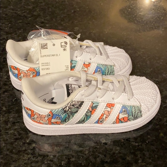 adidas Other - NWT Adidas Superstar EL Infant/Toddler 8K